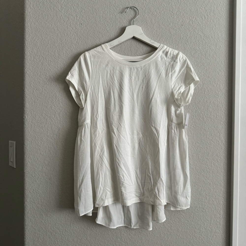 Off White Vera Wang Loose Top